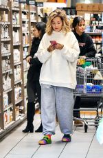 RITA ORA Shopping at Erewhon Market in Los Angeles 01/02/2020
