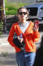 RITA ORA Wearing a Face Mask at a Medical Building in Beverly Hills 01/03/2020