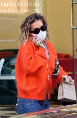 RITA ORA Wearing a Face Mask at a Medical Building in Beverly Hills 01/03/2020