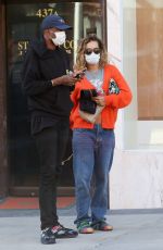 RITA ORA Wearing a Face Mask at a Medical Building in Beverly Hills 01/03/2020