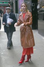 ROSE BYRNE Arrives at Good Morning America in New York 01/08/2020
