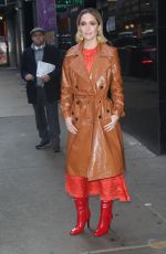 ROSE BYRNE Arrives at Good Morning America in New York 01/08/2020