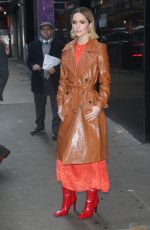 ROSE BYRNE Arrives at Good Morning America in New York 01/08/2020