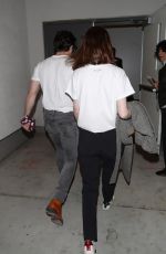 ROSE LESLIE and Kit Harington at LAX Airport in Los Angeles 01/06/2020