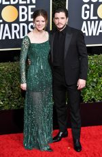 ROSE LESLIE at 77th Annual Golden Globe Awards in Beverly Hills 01/05/2020