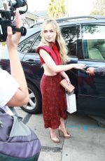 SABRINA CARPENTER Leaves 3rd Annual Women in Harmony Luncheon in West Hollywood 01/24/2020