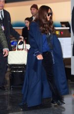 SALMA HAYEK at JFK AIrport in New York 01/06/2020