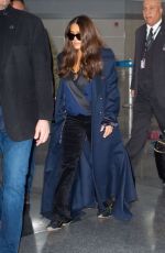 SALMA HAYEK at JFK AIrport in New York 01/06/2020