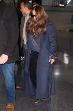 SALMA HAYEK at JFK AIrport in New York 01/06/2020