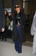 SALMA HAYEK Leaves Watch What Happens lLive in New York 01/08/2020