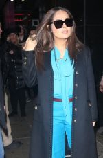SALMA HAYEK Out and About in New York 01/08/2020