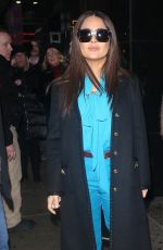 SALMA HAYEK Out and About in New York 01/08/2020