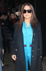 SALMA HAYEK Out and About in New York 01/08/2020