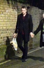 SAOIRSE RONAN and Jack Lowden Night Out in London 01/08/2020
