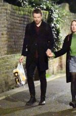 SAOIRSE RONAN and Jack Lowden Night Out in London 01/08/2020