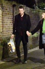SAOIRSE RONAN and Jack Lowden Night Out in London 01/08/2020