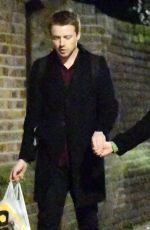 SAOIRSE RONAN and Jack Lowden Night Out in London 01/08/2020
