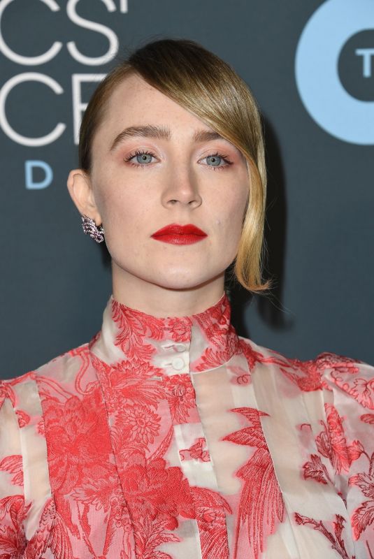 SAOIRSE RONAN at 25th Annual Critics Choice Awards in Santa Monica 01/12/2020