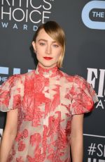 SAOIRSE RONAN at 25th Annual Critics Choice Awards in Santa Monica 01/12/2020
