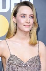 SAOIRSE RONAN at 77th Annual Golden Globe Awards in Beverly Hills 01/05/2020
