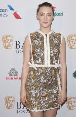 SAOIRSE RONAN at Bafta Los Angeles Tea Party 01/04/2020
