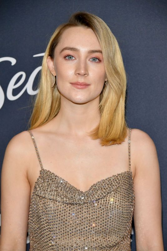 SAOIRSE RONAN at Instyle and Warner Bros. Golden Globe Awards Party 01/05/2020