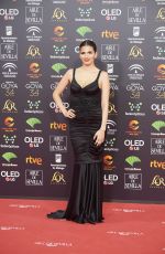 SARA SALAMO at 34th Goya Cinema Awards 2020 in Madrid 01/25/2020