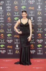 SARA SALAMO at 34th Goya Cinema Awards 2020 in Madrid 01/25/2020