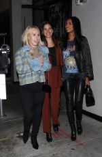 SARA SAMPAIO and JASMINE TOOKES at Catch LA in West Hollywood 01/10/2020