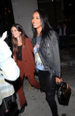 SARA SAMPAIO and JASMINE TOOKES at Catch LA in West Hollywood 01/10/2020