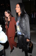 SARA SAMPAIO and JASMINE TOOKES at Catch LA in West Hollywood 01/10/2020