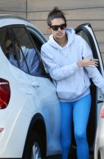 SARA SAMPAIO Heading to a Gym in Los Angeles 01/16/2020