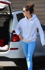 SARA SAMPAIO Heading to a Gym in Los Angeles 01/16/2020