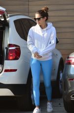 SARA SAMPAIO Heading to a Gym in Los Angeles 01/16/2020