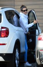 SARA SAMPAIO Heading to a Gym in Los Angeles 01/16/2020
