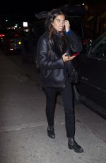 SARA SAMPAIO Leaves Victoria’s Secret Photoshoot in New York 01/07/2020