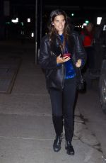 SARA SAMPAIO Leaves Victoria’s Secret Photoshoot in New York 01/07/2020