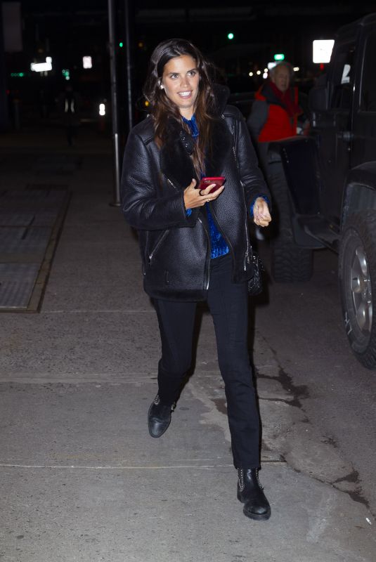 SARA SAMPAIO Leaves Victoria’s Secret Photoshoot in New York 01/07/2020