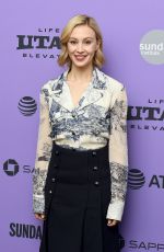 SARAH GADON at Black Bear Premiere at 2020 Sundance Film Festival 01/24/2020