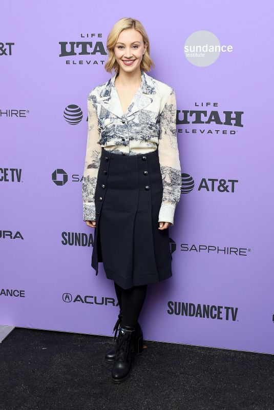SARAH GADON at Black Bear Premiere at 2020 Sundance Film Festival 01/24/2020