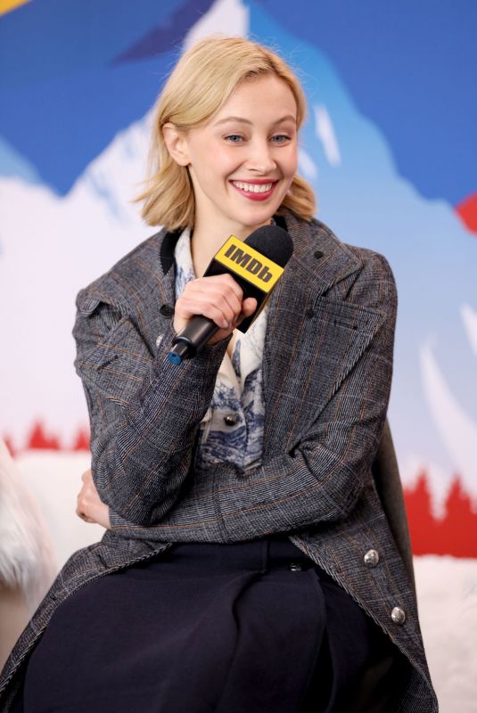 SARAH GADON at Imdb Studio at 2020 Sundance Film Festival 01/24/2020