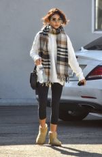 SARAH HYLAND Heading to Pilates Class in Studio City 01/13/2020