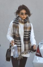 SARAH HYLAND Heading to Pilates Class in Studio City 01/13/2020