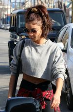 SARAH HYLAND Leaves a Gym Class in Studio City 01/15/2020