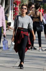 SARAH HYLAND Leaves a Gym Class in Studio City 01/15/2020