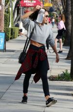 SARAH HYLAND Leaves a Gym Class in Studio City 01/15/2020