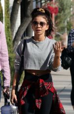 SARAH HYLAND Leaves a Gym Class in Studio City 01/15/2020