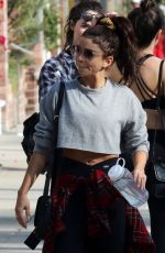 SARAH HYLAND Leaves a Gym Class in Studio City 01/15/2020