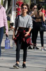 SARAH HYLAND Leaves a Gym Class in Studio City 01/15/2020