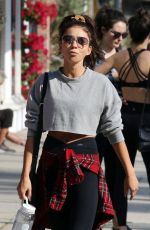 SARAH HYLAND Leaves a Gym Class in Studio City 01/15/2020